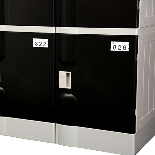 390S 4 tiers abs plastic cabinets locker 16 doors per set