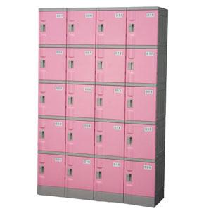 5 Tiers abs lockers 20doors per set plastic locker storage cabinet