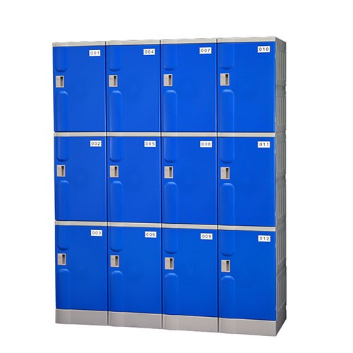 M three Tiers ABS Plastic Locker