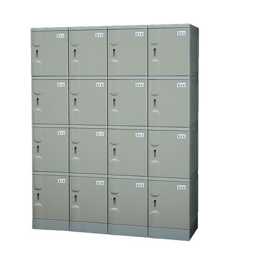 S four Tiers ABS Plastic Locker