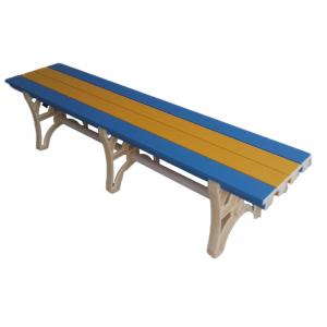 Waterproof Locker Changing Room ABS Plastic Bench