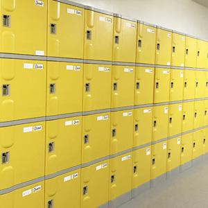 Smart safe combiantion keyless lock abs plastic lockers