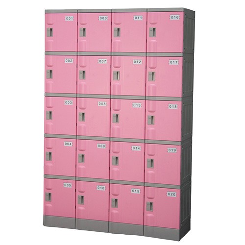 Five Tiers ABS Plastic Locker