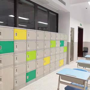 School students abs plastic locker 5 Tiers